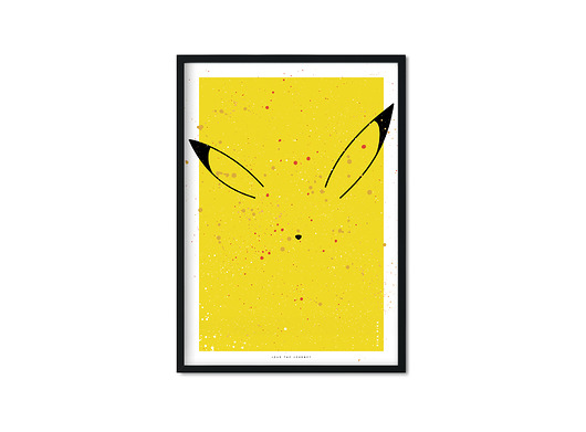 obrazy i plakaty do pokoju dziecięcego "Pikachu" Plakat