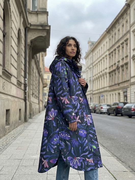 płaszcze damskie Plaszcz  Hybrid Garden