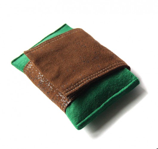 etui  - green&brown gobi - elfagado