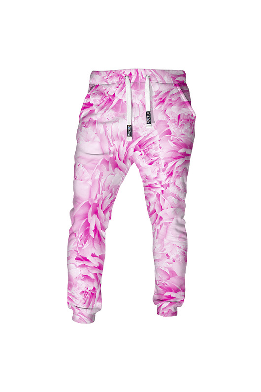 spodnie męskie DR.CROW Męskie Spodnie Fullprint Peonies