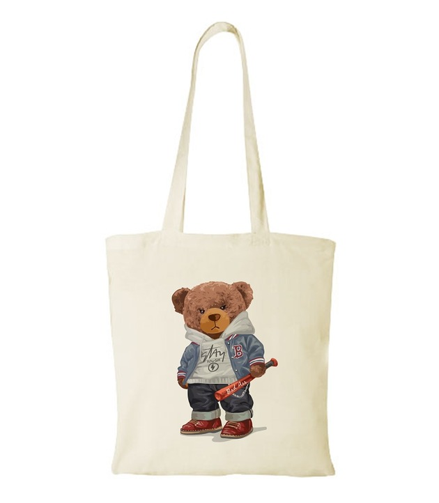 torby na zakupy Torba bawełniana "Bear doll"