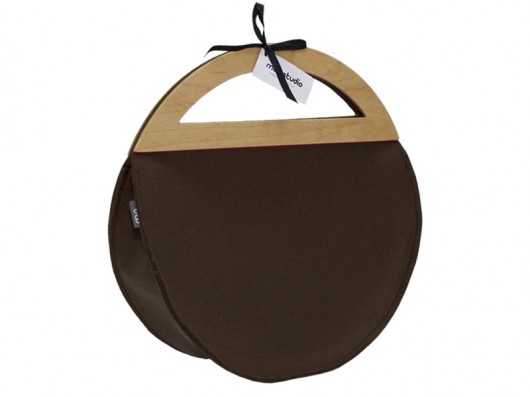 Round Brown moo studio