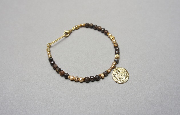 bransoletki z kamieni naturalnych Bronzyt /bransoletka/ 26.10.25 - Szlachetna kolekcja