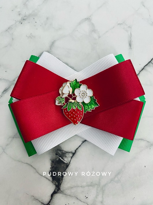 broszki Brosza z Truskawkami Kolekcja Limitowana  FRUIT Nowość