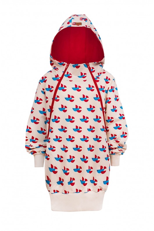 Bluza do karmienia FISH z suwakiem mamatu