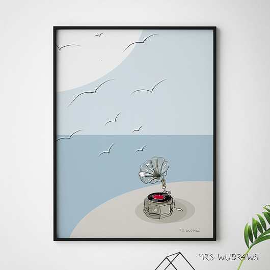 grafiki i ilustracje Baltic melancholy VII