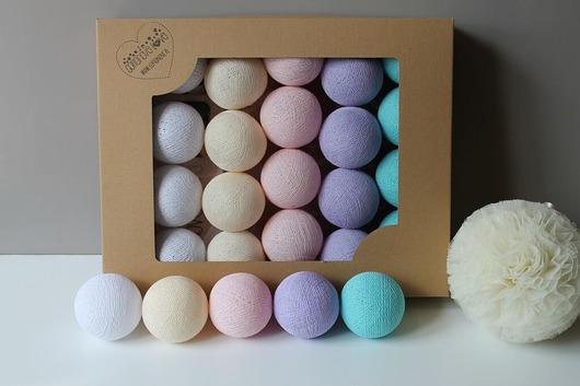 Cotton Balls Smooth 35 szt. MIA home