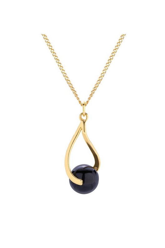 Naszyjnik perła- srebro 925 pozłacane Coccola JEWELLERY