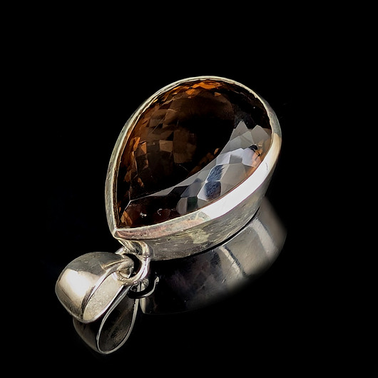 wisiory Łza kwarcu dymnego