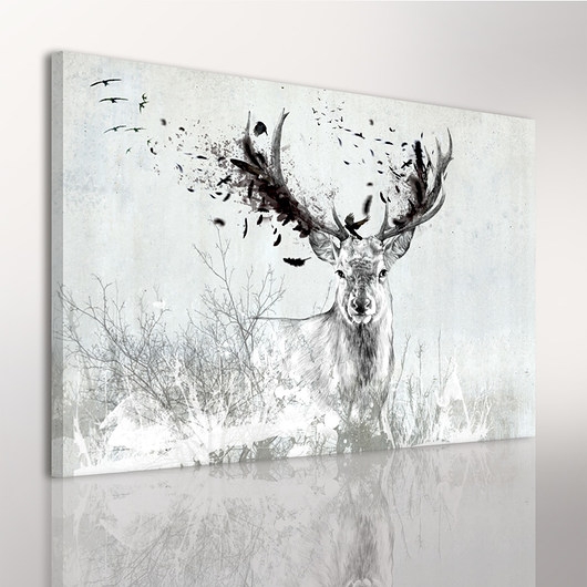 obrazy OBRAZ NA PŁÓTNIE -  100x70cm - Przemijanie