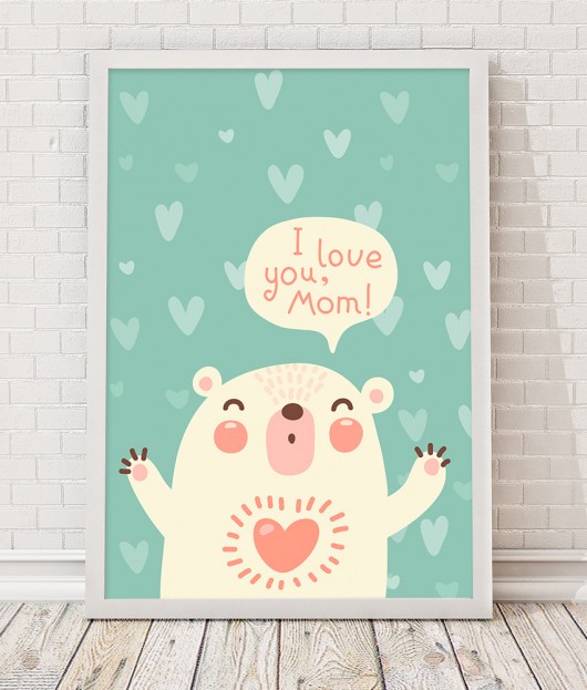 Obrazek A3 - Love Mom Desihome