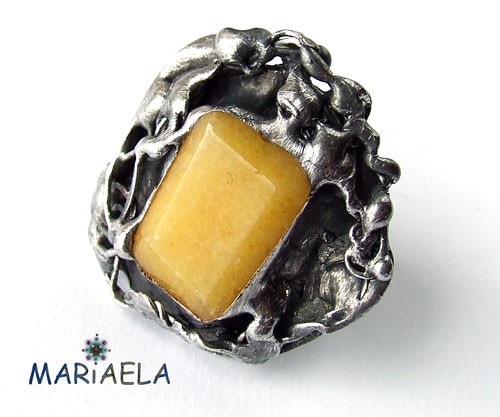 BURSZTYNOWY NEFRYT MARIAELA