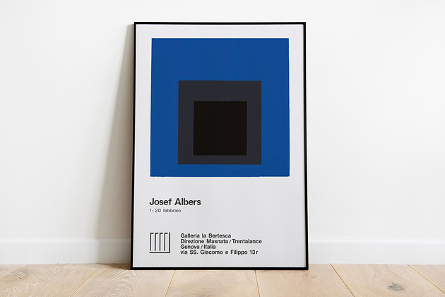 plakaty Josef Albers  - Exhibition Poster
