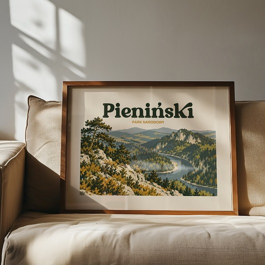 plakaty Plakat Pieniński Park Narodowy - Druk Pigmentowy