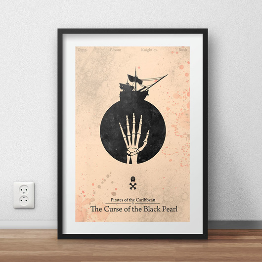 plakaty Plakat Piraci z Karaibów - Czarna Perła