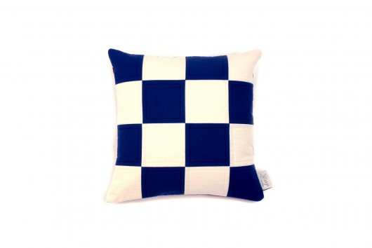 "N" Poduszka Alfabet Nautyczny Nessy Patchwork