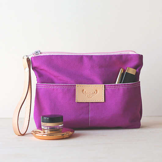 kosmetyczka recyklingowa VIOLET Moose Design