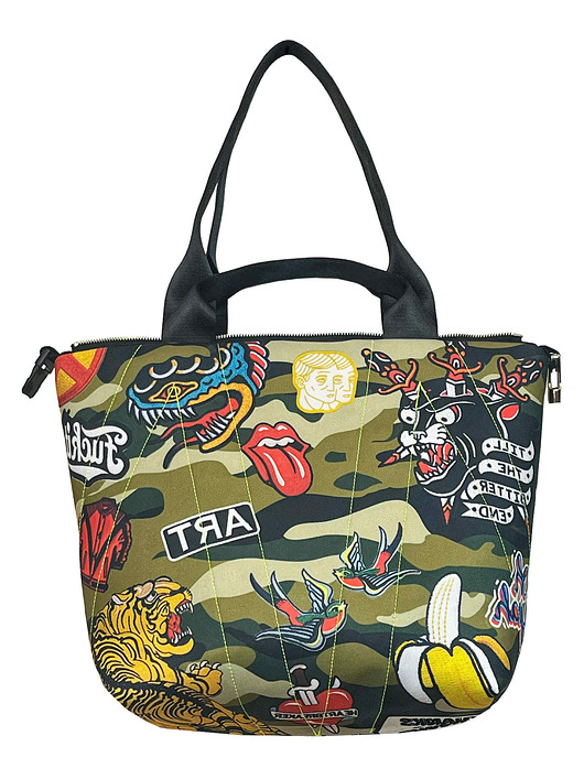 torby na ramię Art MIMA bag SHORT & Szymon Kurpiewski print