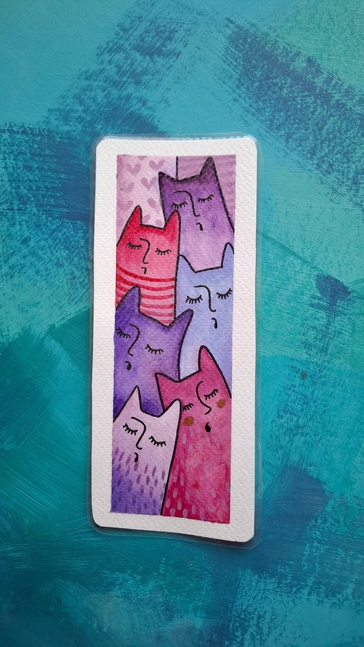 zakładki do książek Zakładka do książki Kotki