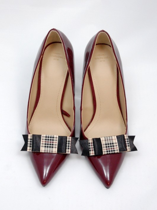 Burberry Black Bow - klipsy do butów Coquet Coquet