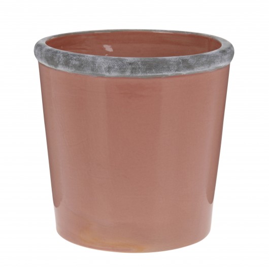 Donica porcelana malinowa MIA home