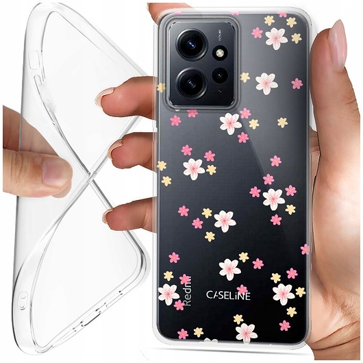 etui na telefon Etui slim clear do Xiaomi Redmi Note 12 4G przezoczyste i wzory do wyboru