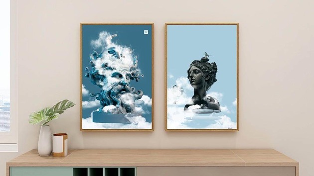 grafiki i ilustracje Autorska grafika (zestaw 2 szt.) - wydruk (A5-A2)
