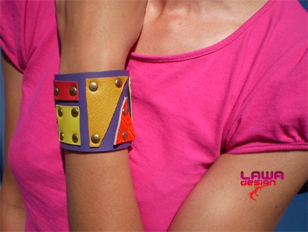 Bransoleta lawa design