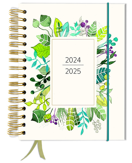 kalendarze i plannery Kalendarz terminarz 2024-2025 roczny tygodniowy A5