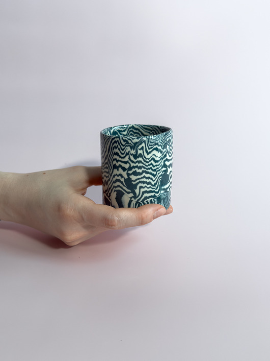 kubki Czarka / kubek nerikomi psychodeliczny II