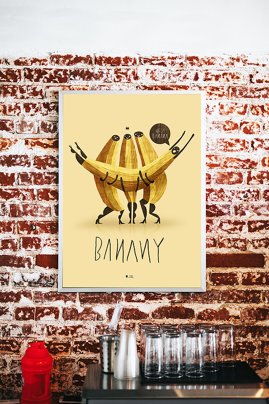 plakaty Plakat Banany