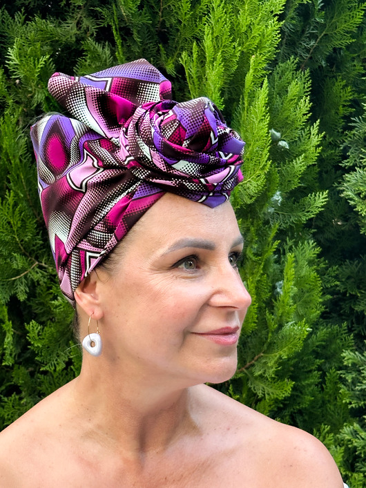 czapki damskie Chusta na turban Remy