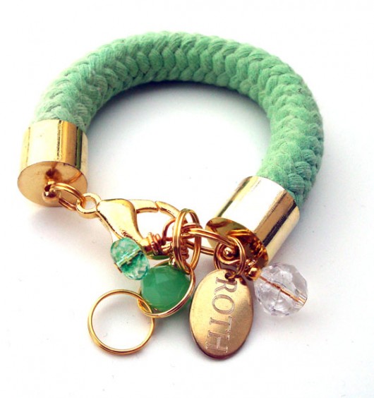 Rope bracelet / miętowa Monika Roth