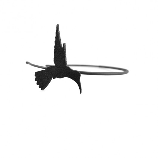 HummingBirdBand felt label