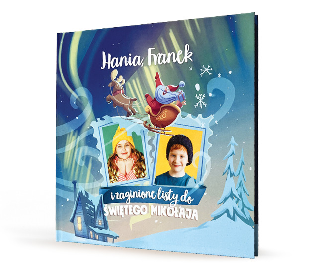 książeczki dla dzieci Personalizowana książka świąteczna dla dwójki bohaterów