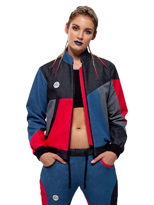 Narri Jeans Bomber Jacket OKUAKU