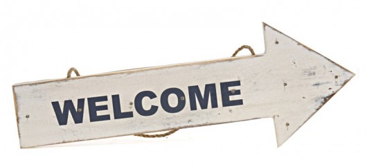 Tabliczka Welcome MIA home