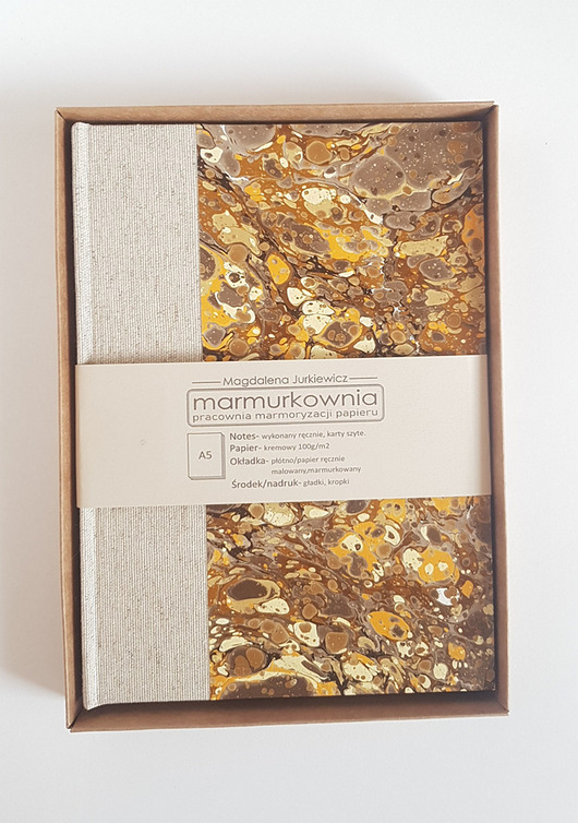 Notes, szkicownik marmurkownia