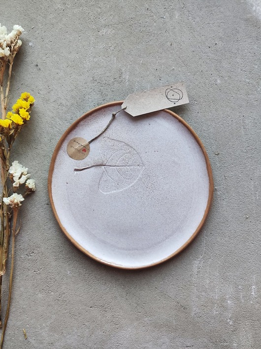 Ceramiczny talerz 17 cm POTPOTSTUDIO