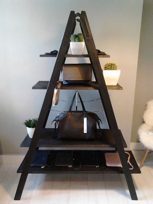 regały Regał z drabiny ARTYSTYCZNA DRABINA Maxi