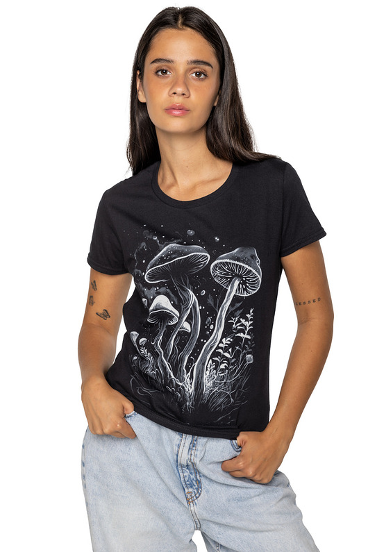 t-shirt damskie T-shirt damski UNDERWORLD Mushrooms