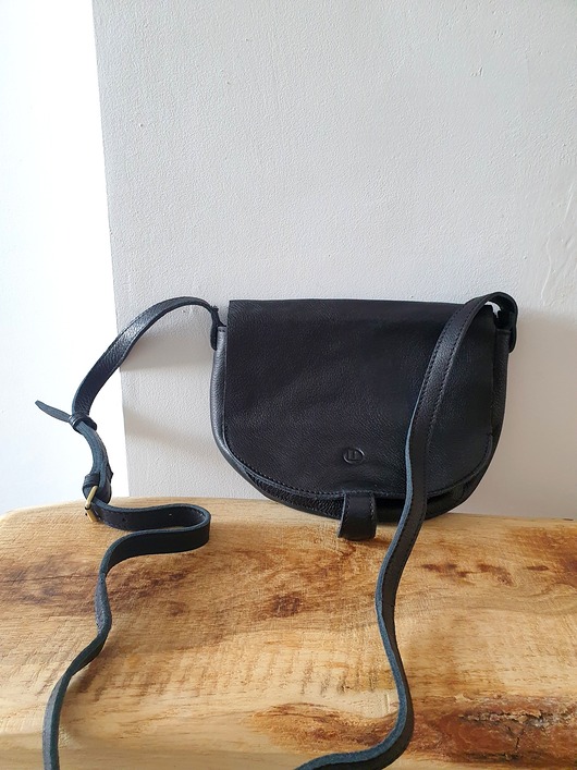 torby na ramię Torebka ze skóry na ramię, CASCO, czarny