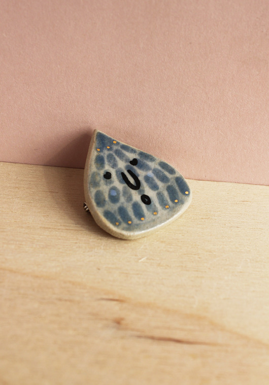 Ceramiczna broszka Kropelka ELEMTHEBRAND