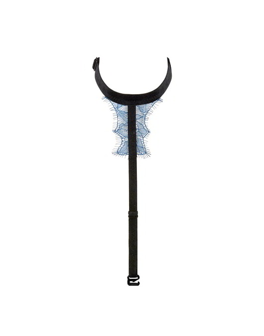 Koronkowy choker Mrs. Blue WHITE RVBBIT