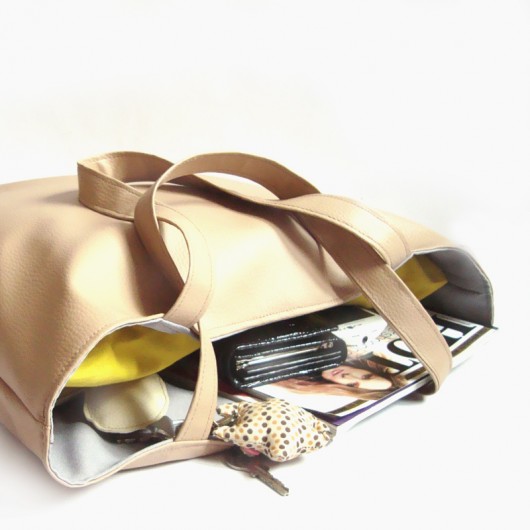 shopper bag - zimny beż SundayRose