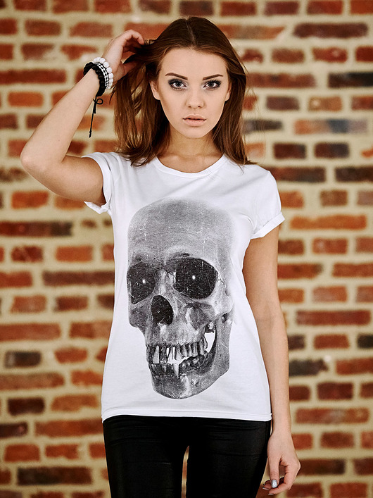 T-shirt damski UNDERWORLD Skull UNDERWORLD