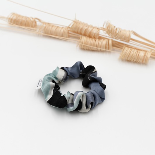 gumki do włosów Scrunchie Jedwab 100% Slim