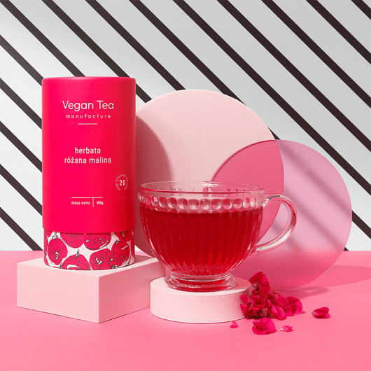 kuchnia - różne Herbata owocowa Różana Malina Vegan Tea