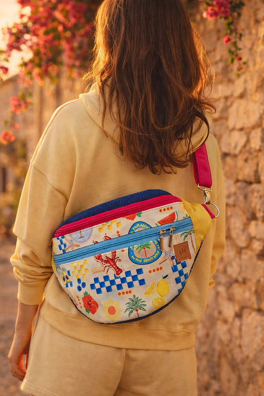 saszetka nerka Kolorowa duża nerka XL Sacramento