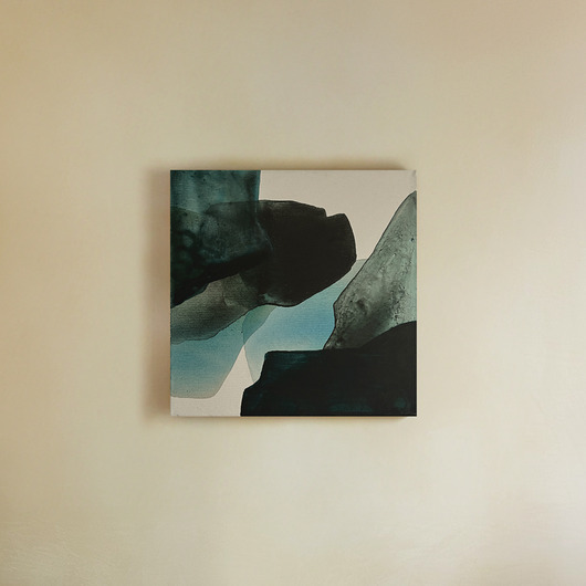 obrazy SHAPES OF THE NIGHT - akryl na płótnie, 40x40cm